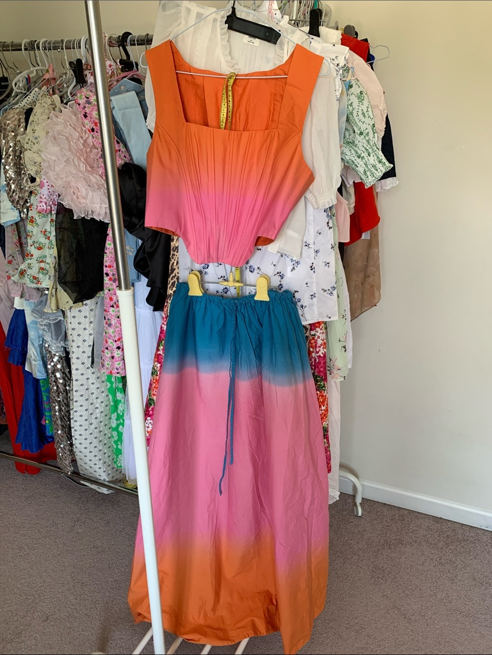 Staud Corset(NWOT) and Skirt Set